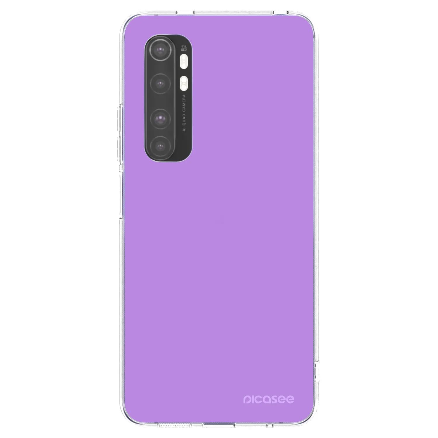 Picasee silikonowe przeźroczyste etui na Xiaomi Mi Note 10 Lite - Mystic Melody