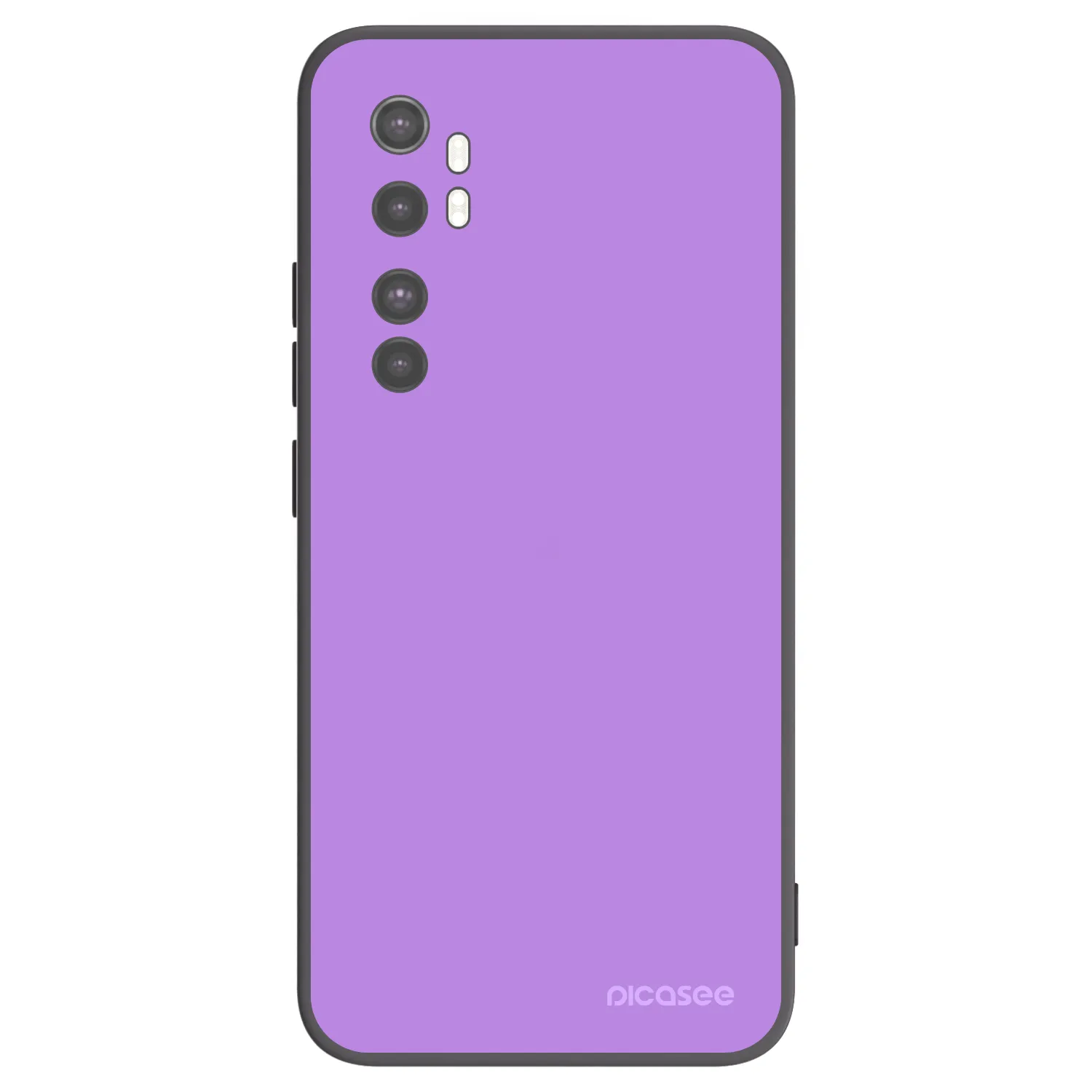 Picasee silikonowe czarne etui na Xiaomi Mi Note 10 Lite - Mystic Melody