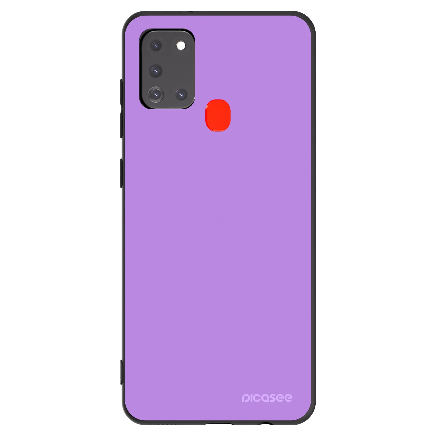 Picasee silikonowe czarne etui na Samsung Galaxy A21s - Mystic Melody