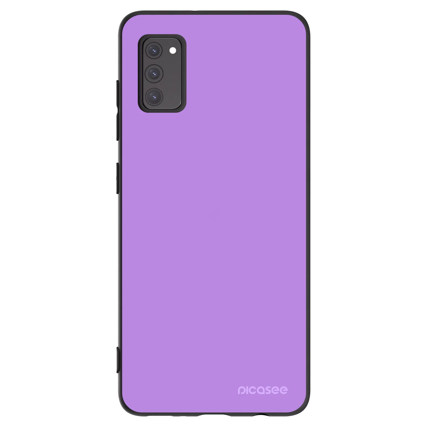 Picasee silikonowe czarne etui na Samsung Galaxy A41 A415F - Mystic Melody