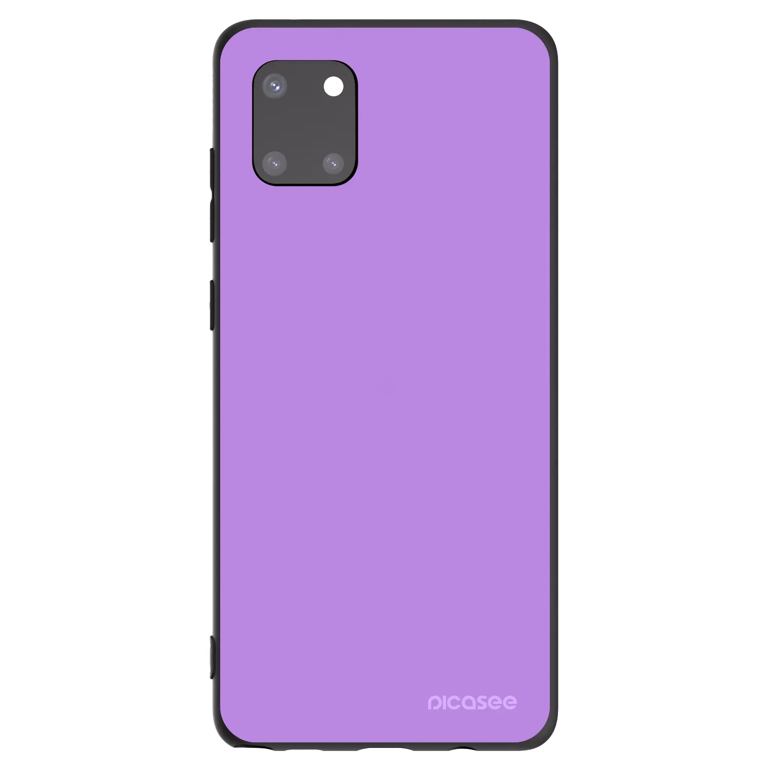 Picasee silikonowe czarne etui na Samsung Galaxy Note 10 Lite N770F - Mystic Melody