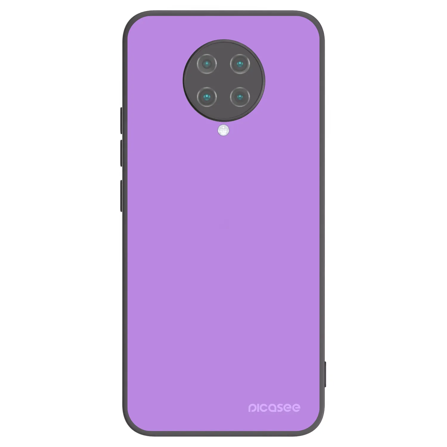 Picasee silikonowe czarne etui na Xiaomi Poco F2 Pro - Mystic Melody
