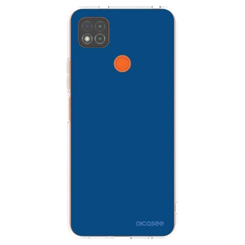 Picasee silikonowe przeźroczyste etui na Xiaomi Redmi 9C - Navy Blue