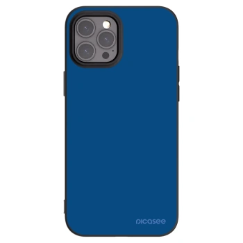 Picasee silikonowe czarne etui na Apple iPhone 12 Pro Max - Navy Blue