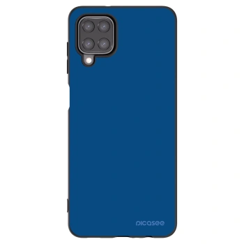 Picasee silikonowe czarne etui na Samsung Galaxy A12 A125F - Navy Blue
