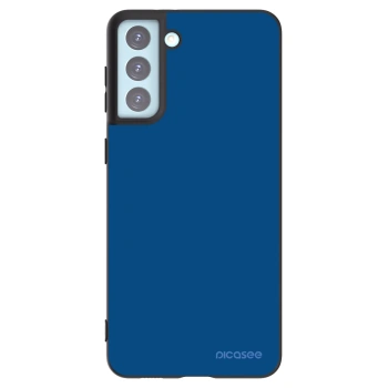 Picasee silikonowe czarne etui na Samsung Galaxy S21+ 5G G996F - Navy Blue