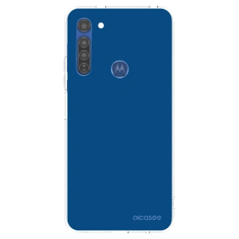 Etui na Motorola Moto G8 - Navy Blue