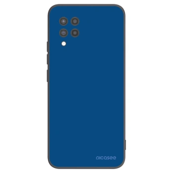 Picasee silikonowe czarne etui na Samsung Galaxy A42 A426B - Navy Blue