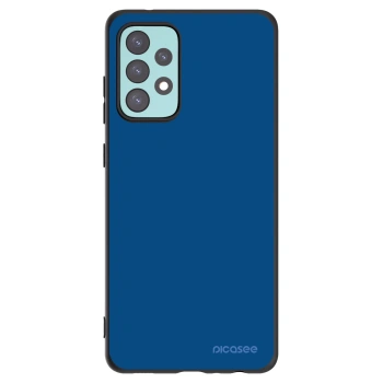 Picasee silikonowe czarne etui na Samsung Galaxy A72 A725F - Navy Blue