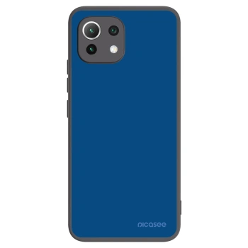 Picasee silikonowe czarne etui na Xiaomi Mi 11 Lite - Navy Blue