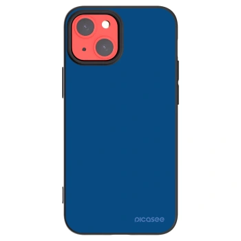 Picasee silikonowe czarne etui na Apple iPhone 13 mini - Navy Blue