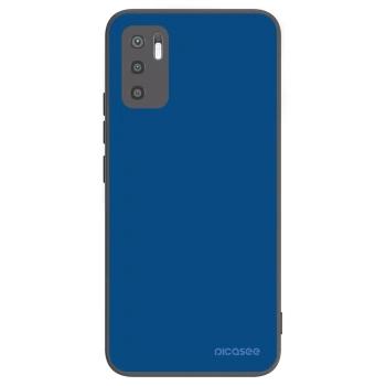 Picasee silikonowe czarne etui na Xiaomi Redmi Note 10 5G - Navy Blue