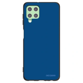 Picasee silikonowe czarne etui na Samsung Galaxy A22 A225F 4G - Navy Blue