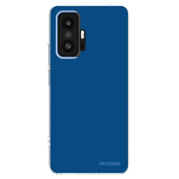 Picasee silikonowe przeźroczyste etui na Xiaomi 11T - Navy Blue