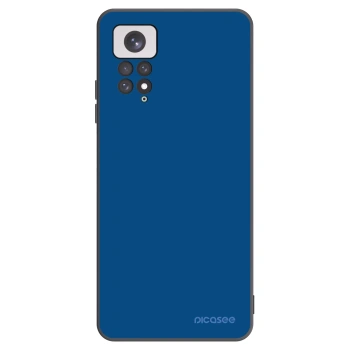 Picasee silikonowe czarne etui na Xiaomi Redmi Note 11 - Navy Blue