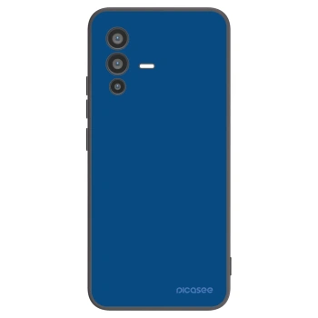 Picasee silikonowe czarne etui na Vivo V23 5G - Navy Blue