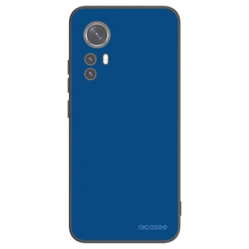 Picasee silikonowe czarne etui na Xiaomi 12X - Navy Blue