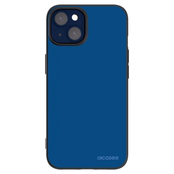 Picasee silikonowe czarne etui na Apple iPhone 14 - Navy Blue