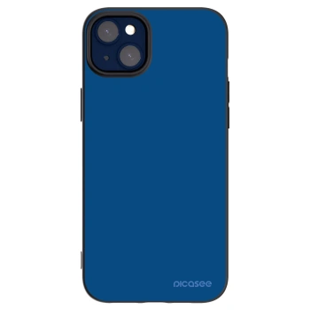 Picasee silikonowe czarne etui na Apple iPhone 14 Plus - Navy Blue