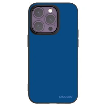 Picasee silikonowe czarne etui na Apple iPhone 14 Pro - Navy Blue
