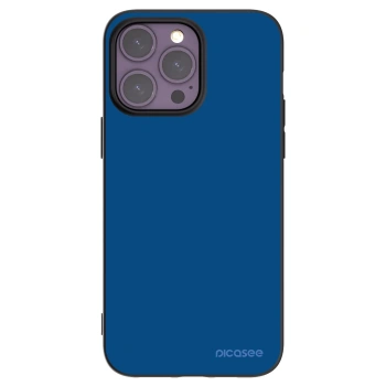 Picasee silikonowe czarne etui na Apple iPhone 14 Pro Max - Navy Blue