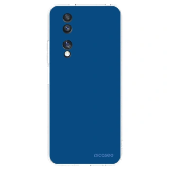 Picasee silikonowe przeźroczyste etui na Honor 70 - Navy Blue