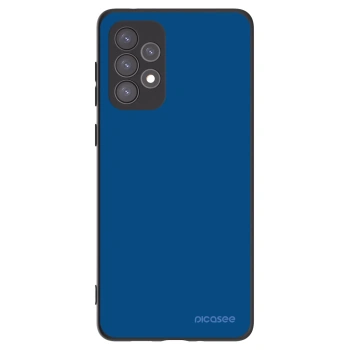 Picasee silikonowe czarne etui na Samsung Galaxy A73 5G - Navy Blue