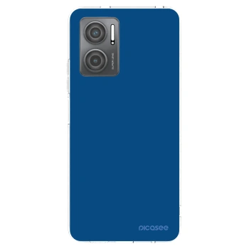 Picasee silikonowe przeźroczyste etui na Xiaomi Redmi 10 5G - Navy Blue