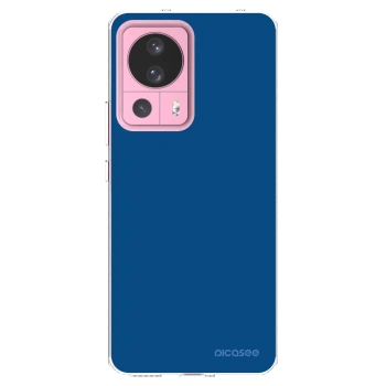 Picasee silikonowe przeźroczyste etui na Xiaomi 13 Lite - Navy Blue