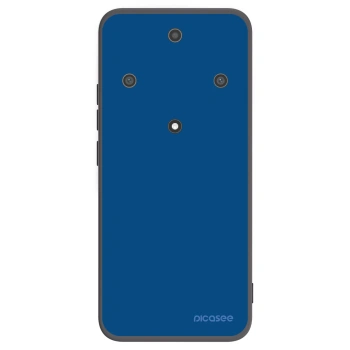 Picasee silikonowe czarne etui na Honor Magic5 Lite 5G - Navy Blue