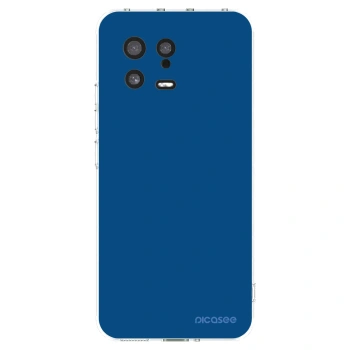 Picasee silikonowe przeźroczyste etui na Xiaomi 13 - Navy Blue