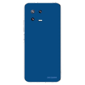 Picasee silikonowe przeźroczyste etui na Xiaomi 13 Pro - Navy Blue