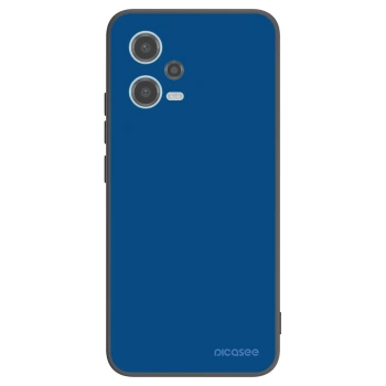 Picasee silikonowe czarne etui na Xiaomi Redmi Note 12 5G - Navy Blue
