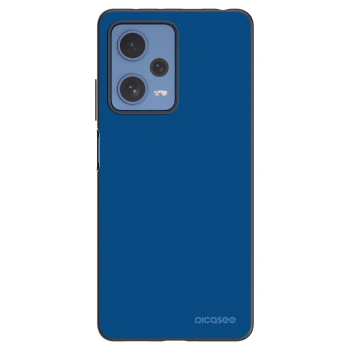 Picasee silikonowe czarne etui na Xiaomi Redmi Note 12 Pro 5G - Navy Blue