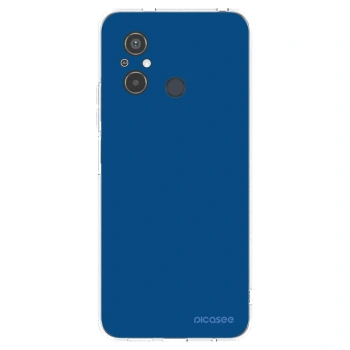 Picasee silikonowe przeźroczyste etui na Xiaomi Redmi 12C - Navy Blue