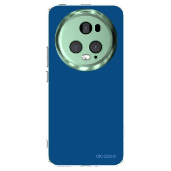 Picasee silikonowe przeźroczyste etui na Honor Magic5 Pro - Navy Blue