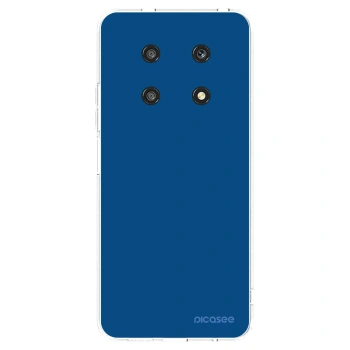 Picasee silikonowe przeźroczyste etui na Honor Magic4 Lite 5G - Navy Blue
