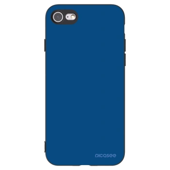 Picasee silikonowe czarne etui na Apple iPhone 7 - Navy Blue