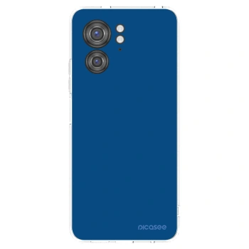 Picasee silikonowe przeźroczyste etui na Motorola Edge 40 - Navy Blue