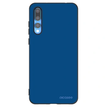 Picasee silikonowe czarne etui na Huawei P20 Pro - Navy Blue