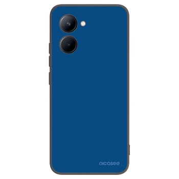 Picasee silikonowe czarne etui na Realme C33 (2023) - Navy Blue