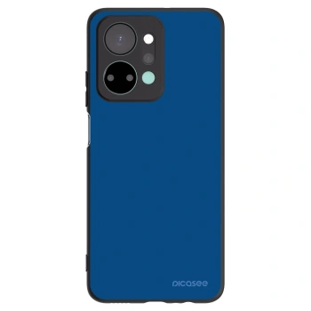 Picasee silikonowe czarne etui na Honor X7a - Navy Blue