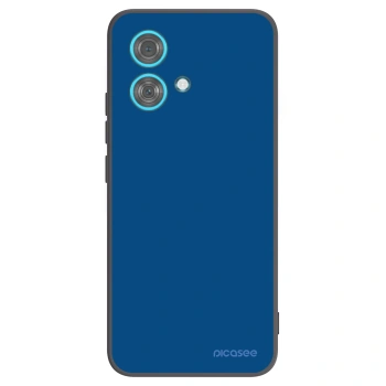 Picasee silikonowe czarne etui na Motorola Edge 40 Neo - Navy Blue