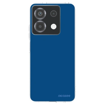 Picasee silikonowe przeźroczyste etui na Xiaomi Poco X6 - Navy Blue