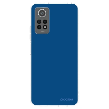 Picasee silikonowe przeźroczyste etui na Xiaomi Redmi Note 12 Pro 4G - Navy Blue