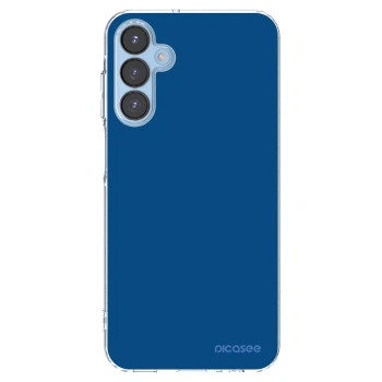 Picasee silikonowe przeźroczyste etui na Samsung Galaxy A15 A156B 5G - Navy Blue