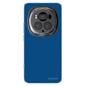 Picasee silikonowe przeźroczyste etui na Honor Magic6 Pro - Navy Blue
