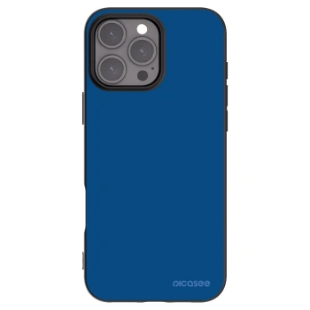 Picasee silikonowe czarne etui na Apple iPhone 16 Pro Max - Navy Blue
