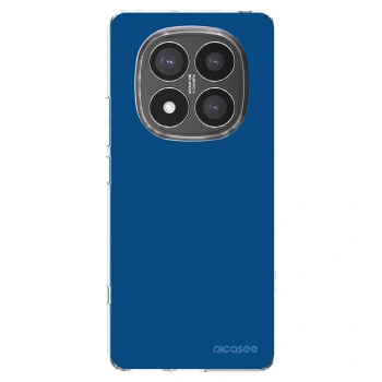 Picasee silikonowe przeźroczyste etui na Xiaomi Redmi Note 14 Pro+ 5G - Navy Blue