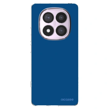 Picasee silikonowe przeźroczyste etui na Xiaomi Redmi Note 14 Pro 5G - Navy Blue
